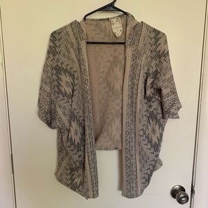 Buckle Aztec kimono